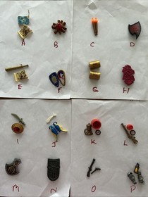 PLAYMOBIL  Small Parts  $1.99 Each/Combi Shipping Available Pirates castle M1