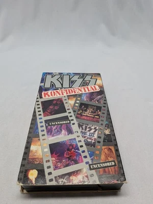 KISS Konfidential (VHS, 1993) Uncensored Ace Frehley - Image 1 of 3