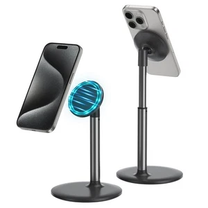 Magnetic Desk Phone Stand for iPhone16 15 14 13/12 - Phone Holder Dock with 3... - Picture 1 of 8