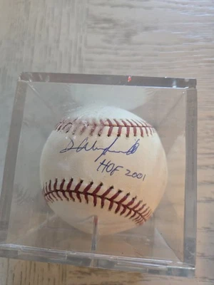 Dave Winfield HOF 2001 Signed ONL Baseball w/COA Steiner Sports Authenticated - Image 1 of 4
