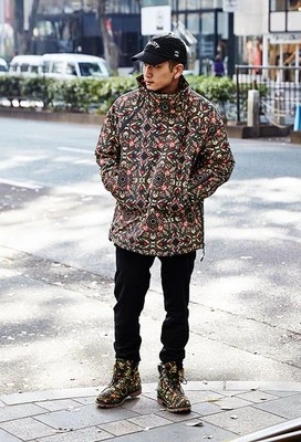 Timberland x Atmos Mens Anorak Puffer Zip Jacket Size XL NWT $300 - Image 1 of 4