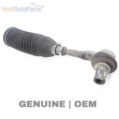 2004-2010 AUDI A8 QUATTRO - Front Steering TIE ROD W/ BOOT 4E0419811E - Image 1 of 4