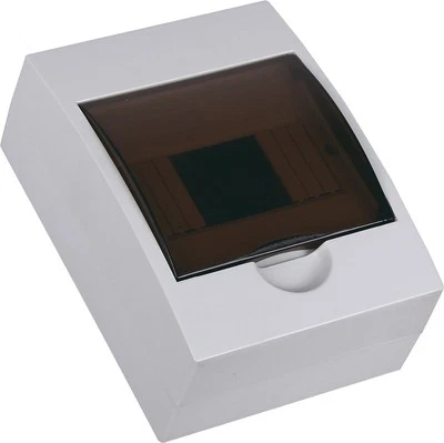 Centralino da parete 6 moduli con porta trasparente