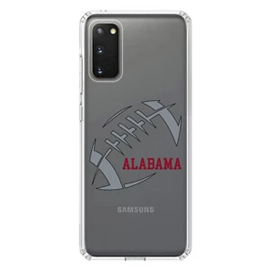 Clear Case für Galaxy S (Modell auswählen) Alabama Football purpurrot, grau - Bild 1 von 12