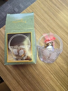 Kristallklare Signaturen Orchidee Korb 6" Bleikristall Potpourri - Bild 1 von 14