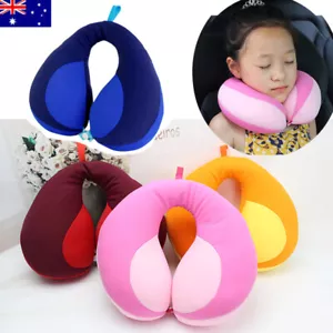 Pillow kids Newbron Travel Neck Pillow U-Shape For Car Headrest Air Cushion Baby - Picture 1 of 16