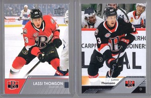 LASSI THOMSON [Lot of 2] Belleville Senators (AHL)