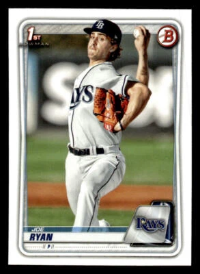 2020 Bowman #BP-117 Joe Ryan Prospects Card Tampa Bay Rays - Image 1 of 2