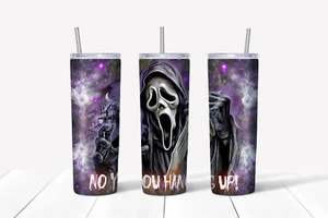 20oz skinny Stainless steel insulated tumbler - Scream horror movie theme - Bild 1 von 1