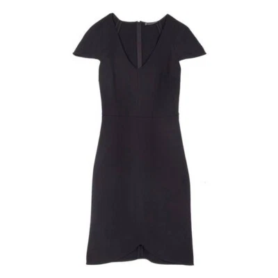 NWT TOCCA Emma Fletcher Decree Black Wool Dress US 8 / AU 12 - Image 1 of 4