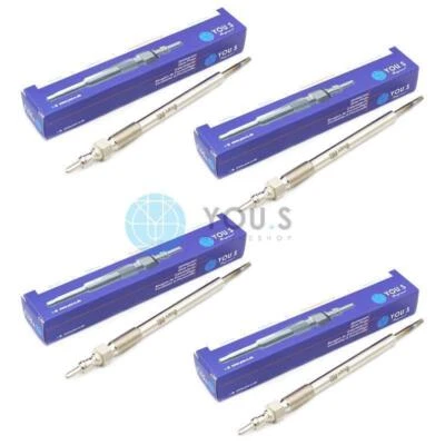 4 x YOU.S Genuine Glow Plugs for MAZDA CX-5 2.2 D 150HP 175HP - SH0118601A - Image 1 of 3