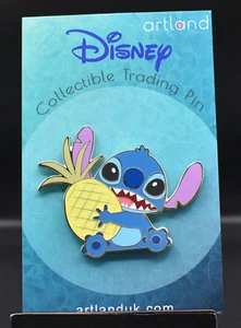 Disney Artland Stitch Holding A Pineapple LE Pin (C1) - Picture 1 of 2