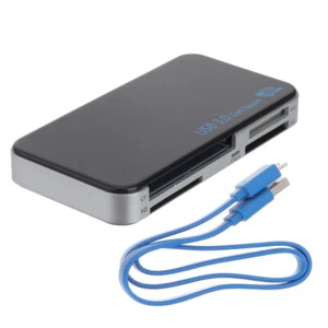 Externer USB 3.0 Cardreader Kartenlesegerät SD XD, CF, M2 Speicherkartenleser - Bild 1 von 7