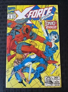 X-Force 11 June 1992 Marvel Comics Deadpool Domino 1st Appearance - Picture 1 of 11