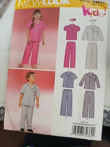 Vintage sewing pattern - NEW LOOK 6861 - Child's Pyjamas 3-8yrs - Picture 1 of 1