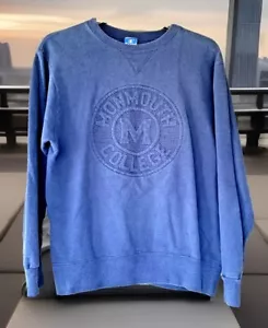 Sudadera Universitaria Campeón Tejido Inverso Monmouth Hombres GRANDE Bordada EE. UU. DE COLECCIÓN - Imagen 1 de 8