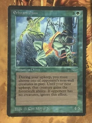 Mtg Arabian Nights Erhnam Djinn - Image 1 of 2