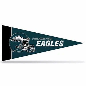 Philadelphia Eagles Mini Pennants, 4" x 9" - Licensed by Rico - Made In USA - Picture 1 of 5