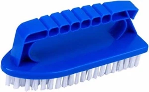 All-Purpose Hand-Held Swimming Pool Scrub Tile Wood Deck Brush w/Poly Bristles - Picture 1 of 4