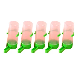 10 PZ Alimentatore Bird Bevitore Ciotola Acqua Pappagallo Dispenser Automatico - Foto 1 di 12