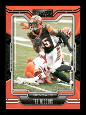 2021 Panini Playbook Tee Higgins #14 - Image 1 of 2