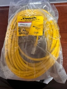TURCK RK 4.5T-10/S715 EURO FAST CABLE, 5 POLE, SINGLE END CABLE. - Picture 1 of 5