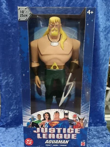 DC Mattel Justice League 10 inch 2003 MIB Aquaman - Picture 1 of 3