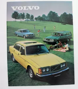 VINTAGE 1980 VOLVO HÄNDLER VERKAUFSPROSPEKT SPEZIFIKATIONEN INFORMATIONEN - Bild 1 von 6