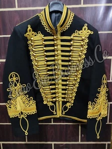 Napoleonic Adam Ant Style Hussars Military Uniform Pelisse Tunic Jacket - Picture 1 of 11