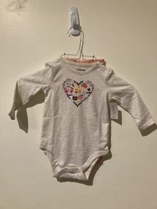 NWT Garanimals Baby Girl 6-9M Outfit - Bodysuit and Leggings - Picture 1 of 3