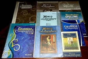 Abeka 10. Klasse englische Weltliteratur Grammatik Komposition Rechtschreibung FB313 - Bild 1 von 7