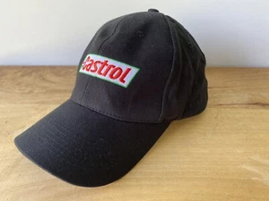 Castrol Cap Black Engine Oil Fuel Mechanic Tradesman Tradie Adjustable OSFA - Picture 1 of 7