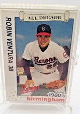 1989 Best Cards BIRMINGHAM Barons All Decade Complete Minor League Team Set  