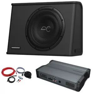 AudioControl SPC-W12 - 12" Sealed Wedge Subwoofer Enclosure Package 600W RMS - Picture 1 of 3