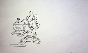 Mickey's Birthday Party 1942 Producción MINNIE MOUSE Estudio Copia Diseño Página #GB - Imagen 1 de 2