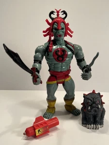 Vintage 1985 Thundercats ~ Mun-Ra with Ravage ~ 100% Complete - Picture 1 of 2
