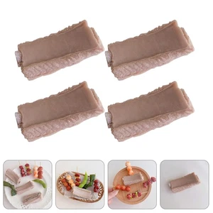 4 Pcs Rib Hair Clip Simulation Hairpins Faux Ribs Small Clips for - Imagen 1 de 12