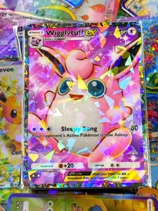 Wigglytuff ex proxy pocket card app tcg full art Genetic Apex set - Picture 1 of 3