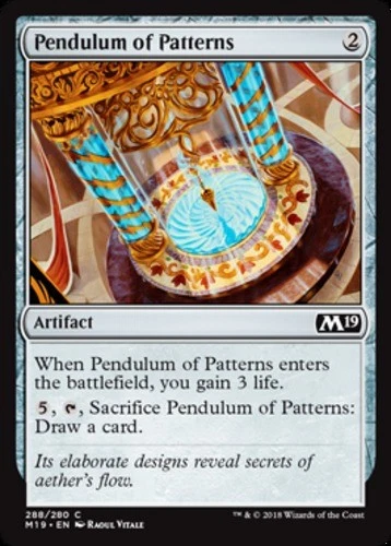 x1 Pendulum of Patterns - Planeswalker Deck Exclusive (Core set 2019) - Core Set - Image 1 of 1