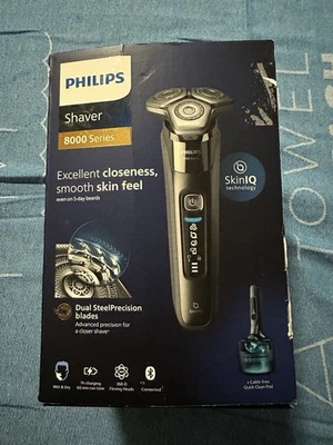 NUOVO - Philips SHAVER Series 8000 Rasoio elettrico Wet & Dry - Immagine 1 di 4