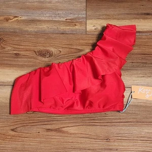 Kona Sol Bikini Top Womens S Red NEW - Picture 1 of 8