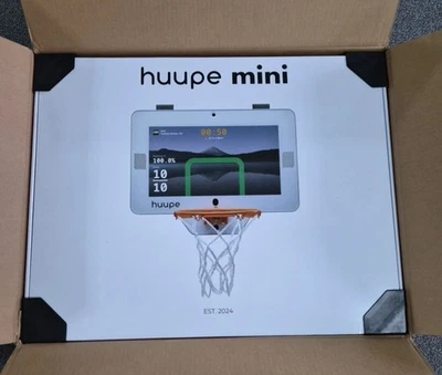 Huupe mini mounted Smart Mini Basketball Hoop. Smart Tv With HDMI. Game Console.