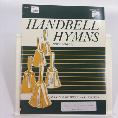 Handbell Hymns Volume II Sheet Music Handbell 3 Octaves Douglas Wagner - Image 1 of 4
