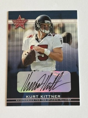 KURT KITTNER LEAF R&S ROOKIES AUTOGRAPH AUTO RC ILLINOIS FIGHTING ILLINI FALCONS - Image 1 of 2