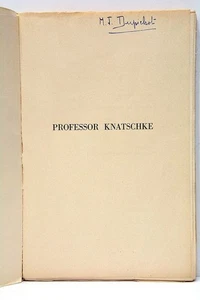 Professor KNATSCHKE Oeuvres choisies Illustrations Hansi Paris 1931 - Imagen 1 de 10