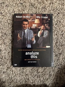 Robert De Niro & Billy Crystal in ANALYZE THIS on DVD Brand New Sealed PROMO - Picture 1 of 1