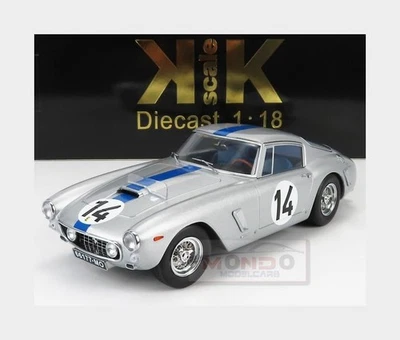 1:18 KK SCALE Ferrari 250Gt Swb 3.0L #14 Le Mans 1961 Noblet Guichet KKDC180862 - Image 1 of 4