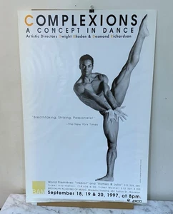 ORIGINAL BAM 1997 BALLETT TANZ POSTER - TEINT: EIN KONZEPT IM TANZ - Bild 1 von 5