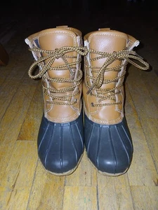Womens Size 6 Khombu Lauren Duck Winter Rain Boots - Picture 1 of 6