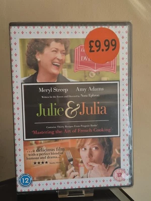 Julie & Julia DVD Romance (2010) Meryl Streep Film & Recipe Book - Image 1 of 3
